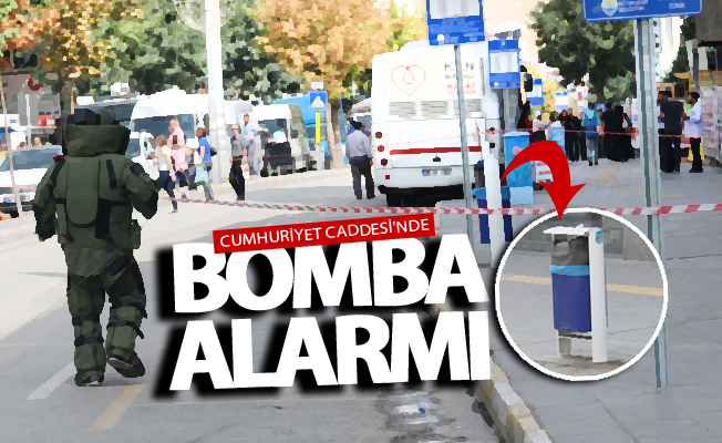 SON DAKİKA! Van Cumhuriyet Caddesi'nde bomba alarmı