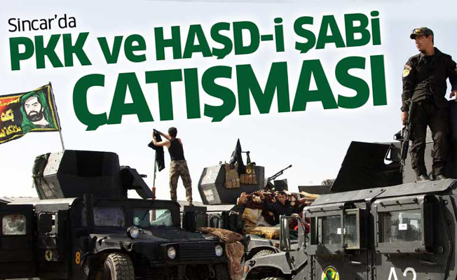 Sincar'da PKK ve Haşdi Şabi çatışması