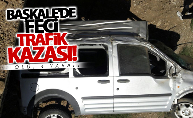 Van’da trafik kazası; 1 ölü, 4 yaralı