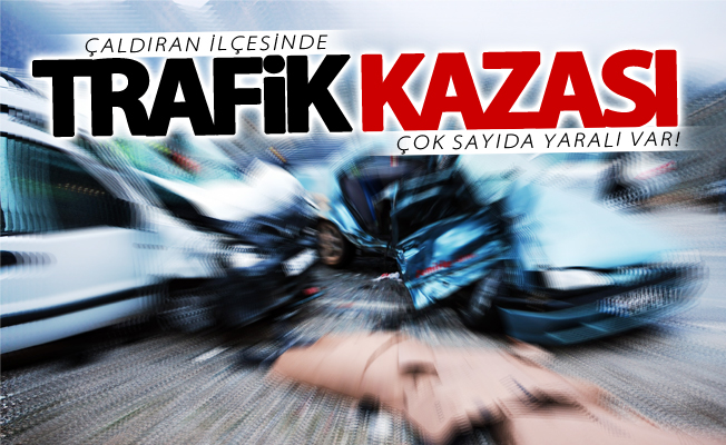 Çaldıran'da trafik kazası; 6 yaralı