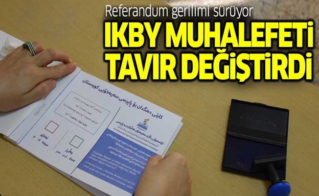 Referandum gerilimi sürüyor: IKBY muhalefeti tavır değiştirdi!