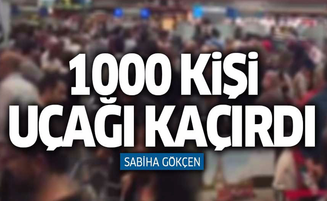 Sabiha Gökçen'de 'Polnet' kuyruğu