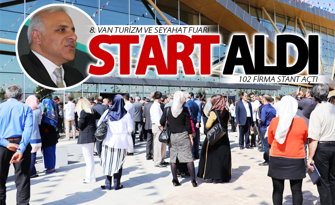 8. Van Turizm ve Seyahat Fuarı start aldı