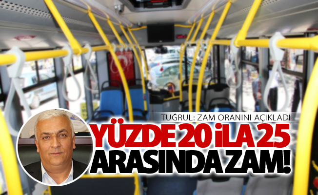 Van’da toplu taşıma araçlarına zam