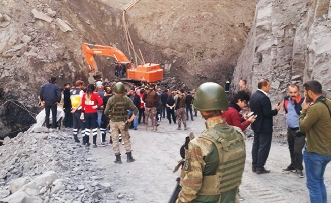 Şırnak'ta göçük'te 7 işçi hayatını kaybetti