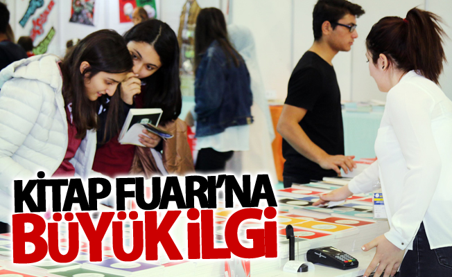 Kitap Fuarı’na büyük ilgi