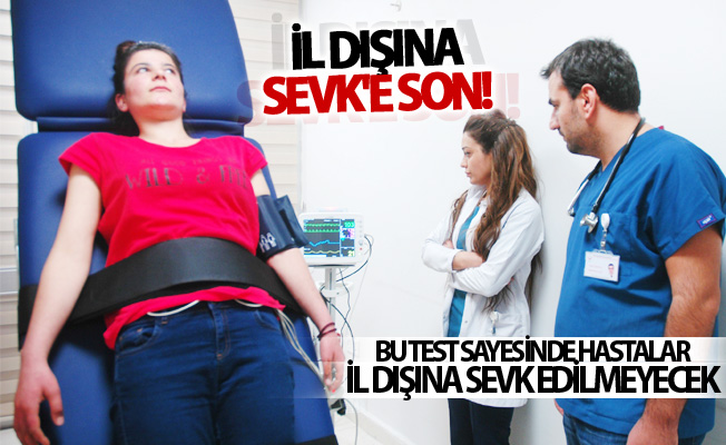 Van'da bu test sayesinde hastalar il dışına sevk edilmeyecek