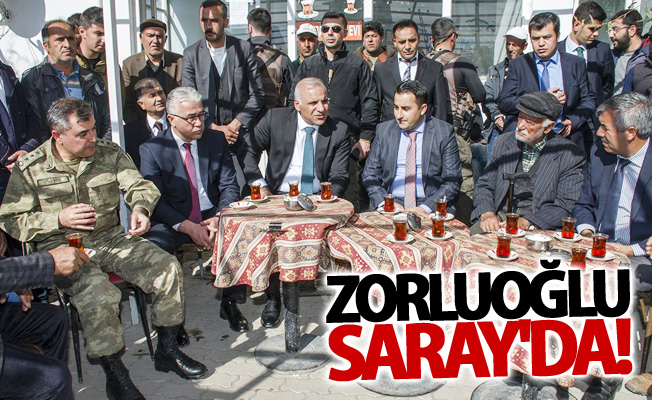 Vali Zorluoğlu Saray ilçesini ziyaret etti