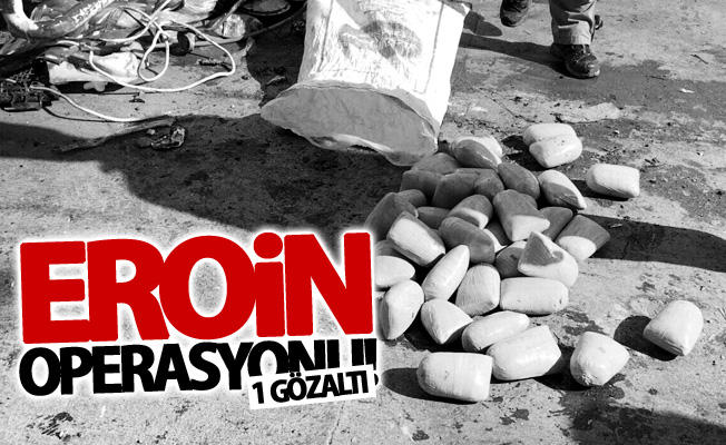 Van’da eroin operasyonu! 1 gözaltı