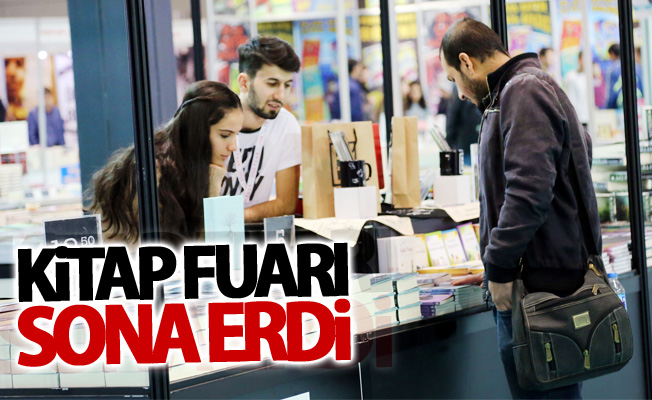 Kitap Fuarı sona erdi