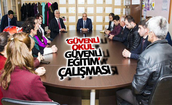 Van’da ‘Güvenli Okul Güvenli Eğitim’ çalışması