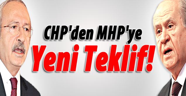 Kemal kılıçdaroğlu'ndan Devlet Bahçeli'ye yeni teklif