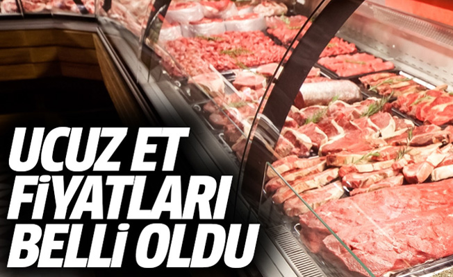 Ucuz et fiyatları belli oldu! Ucuz et satacak iki market açıklandı