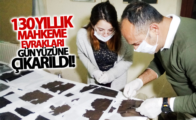 Van'da 130 yıllık mahkeme evrakları gün yüzüne çıkarıldı