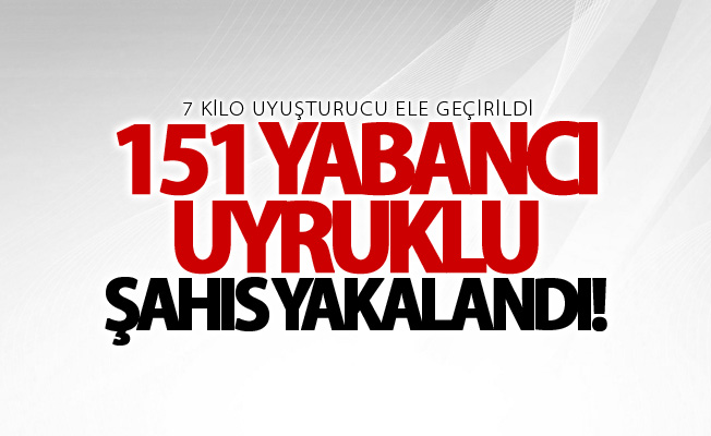 Van'da 151 yabancı uyruklu şahıs yakalandı