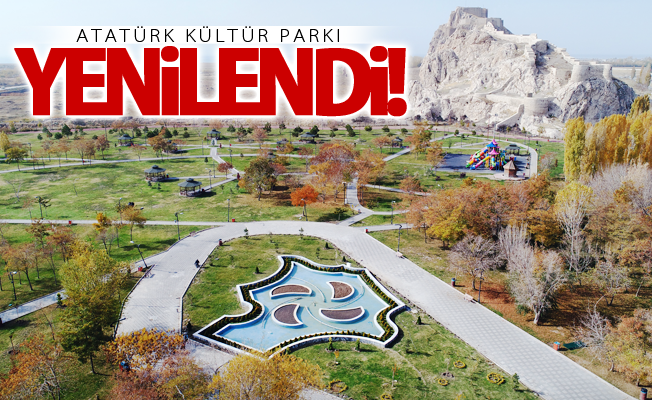 Atatürk Kültür Parkı yenilendi