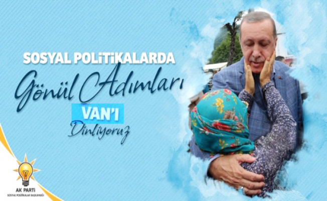 Yarın Van'da Sosyal Politikalarda Gönül Adımları Programı var