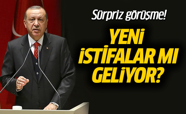 Erdoğan'dan belediye başkanları ile sürpriz toplantı