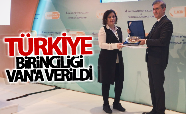 Türkiye birinciliği Van'a verildi