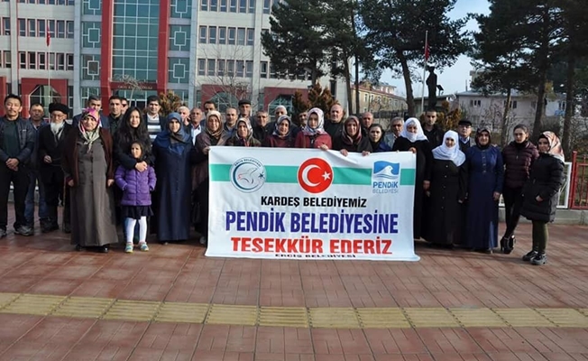 Ercişli şehit aileleri ve gazileri İstanbul gitti
