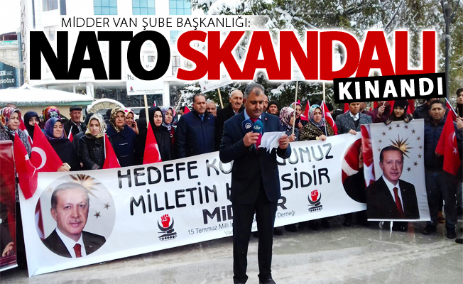 Van’da NATO skandalı kınandı