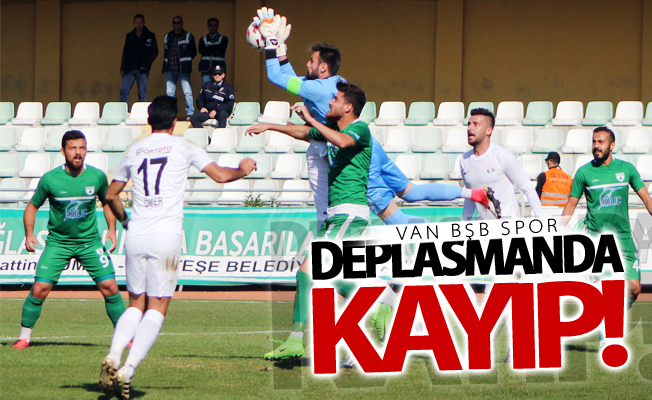 Van Büyükşehir Belediyespor deplasmanda 2-1 yenildi