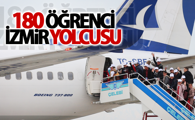 Van’dan 180 öğrenci İzmir yolcusu