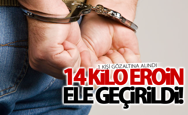 Van’da 14 kilo 194 gram eroin ele geçirildi