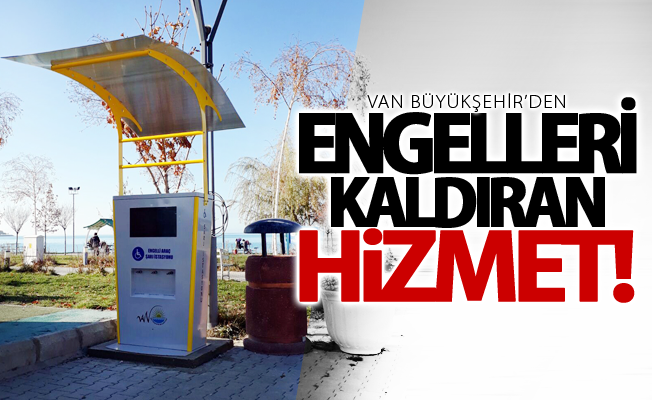 Büyükşehir’den engelleri kaldıran hizmet