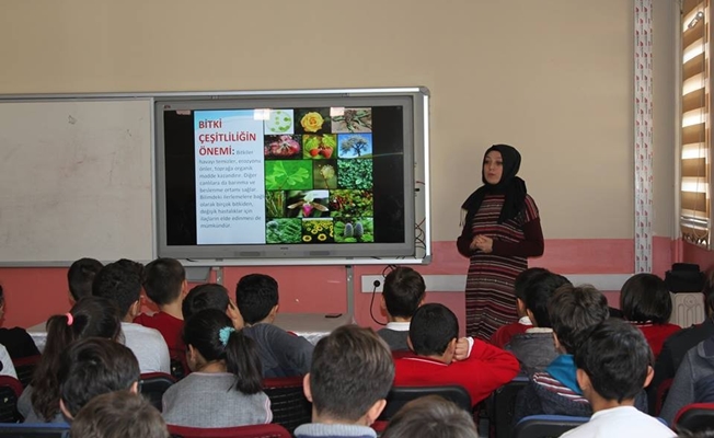 Van’da öğrencilere yönelik “biyolojik çeşitlilik’’ eğitimleri