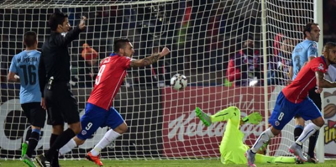 Şili 1-0 Uruguay Copa America maçının özeti!Muslera yine takımını kurtaramadı