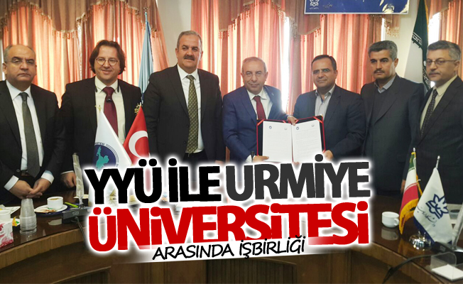 Van YYÜ ile Urmiye Üniversitesi arasında işbirliği