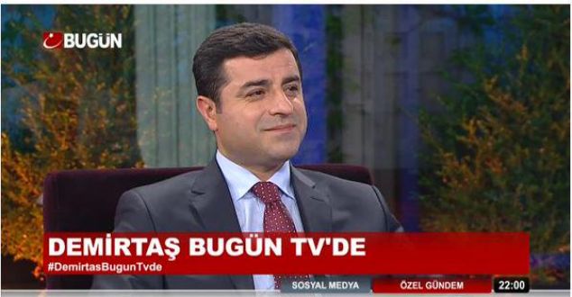 Selahattin Demirtaş'tan Bugün TV'de flaş açıklamalar!