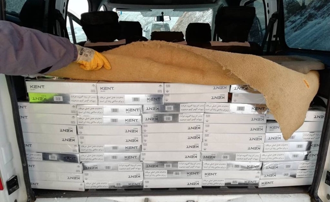 Van’da 6 bin paket kaçak sigara ele geçirildi