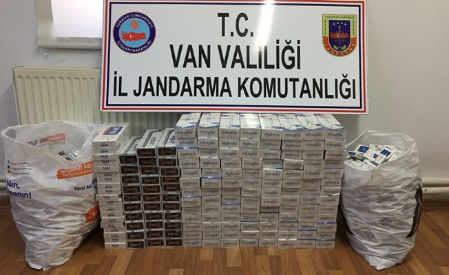 Van’da 3 bin 620 paket kaçak sigara ele geçirildi