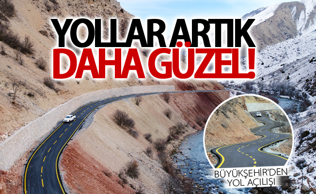 Van Büyükşehir Belediyesinden yol açılışı