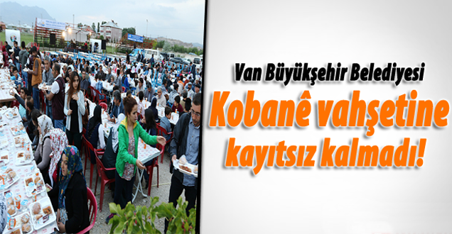 Kobanê vahşetine kayıtsız kalmadı!