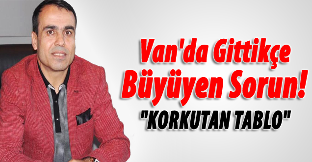 Van'da Gittikçe Büyüyen Sorun!