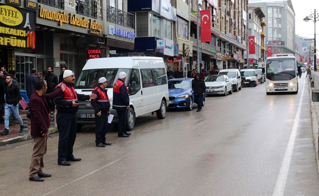 Van büyükşehir otobüs ve minibüsleri denetledi