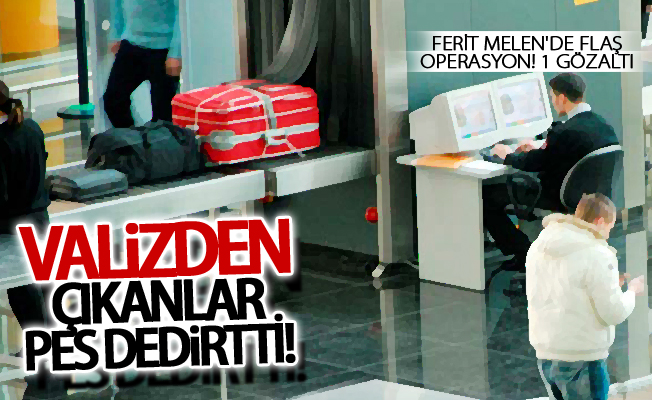 Ferit Melen'de flaş operasyon! 1 gözaltı