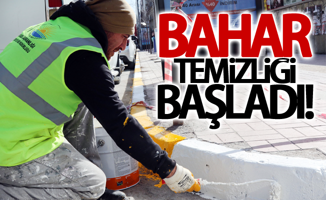 Van Büyükşehir Belediyesinden bahar temizliği