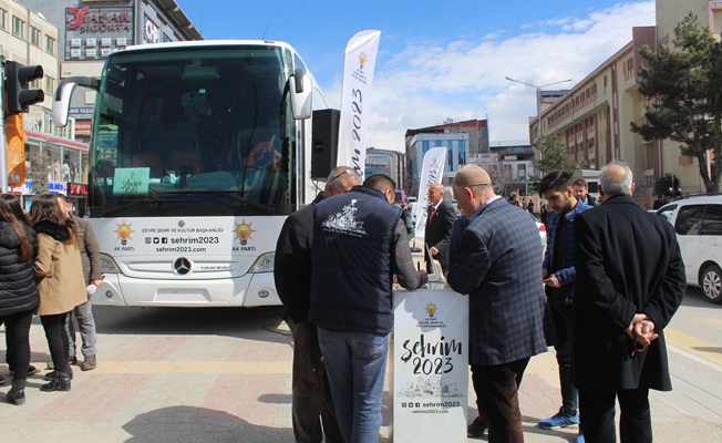 'Şehrim 2023' otobüsü Van'da