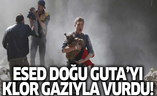 Esed Doğu Guta'yı klor gazıyla vurdu!