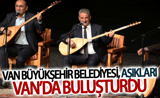 Van Büyükşehir Belediyesi Aşıkları Van’da buluşturdu