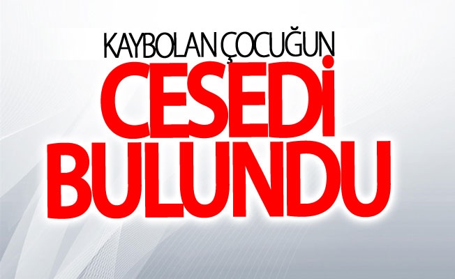 Van Edremit'te kaybolan çocuğun cesedi bulundu