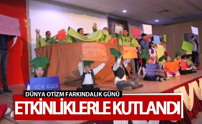 Dünya otizm farkındalık günü etkinliklerle kutlandı