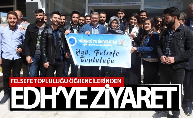 Felsefe Topluluğu Öğrencilerinden EDH’ye Ziyaret