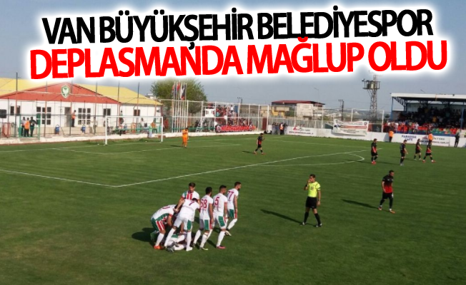 Van Büyükşehir Belediyespor deplasmanda mağlup oldu