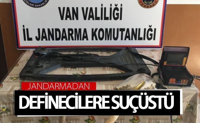 Jandarmadan definecilere suçüstü