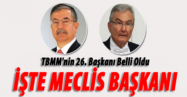 TBMM’nin 26. Başkanı İsmet Yılmaz oldu